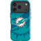 NFL Miami Dolphins Double Vision iPhone 18 Pro Max Impact Case