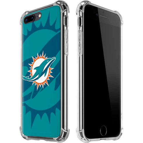 NFL Miami Dolphins Double Vision iPhone Cases