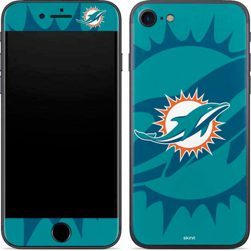 NFL Miami Dolphins Double Vision iPhone 8 Skin