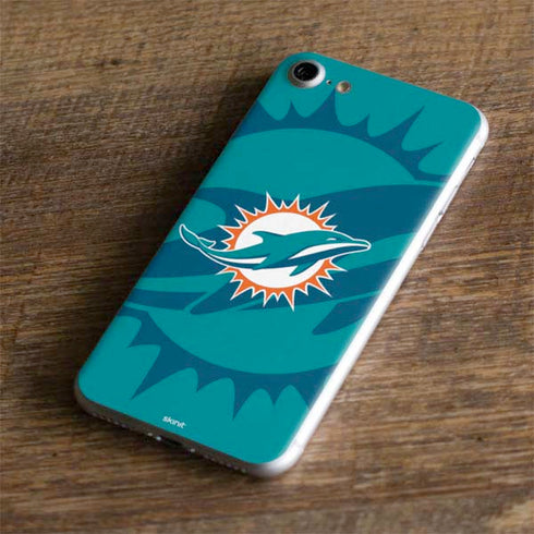 NFL Miami Dolphins Double Vision iPhone 8 Skin