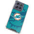 NFL Miami Dolphins Double Vision Moto G Stylus 5G (2025) Clear Case