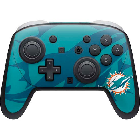 NFL Miami Dolphins Double Vision Nintendo Skins