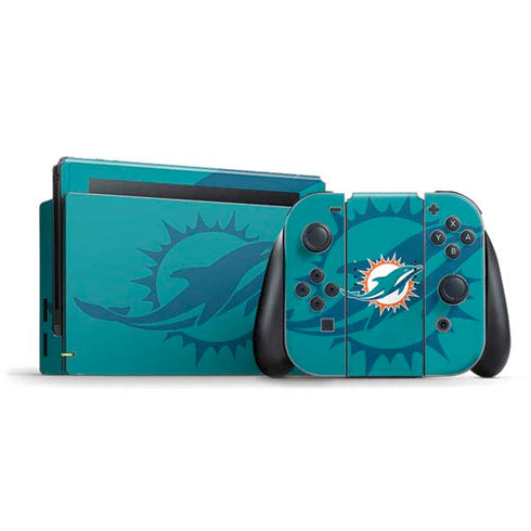 NFL Miami Dolphins Double Vision Nintendo Skins