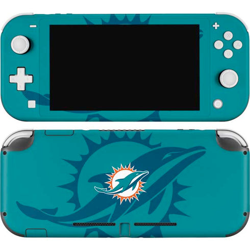 NFL Miami Dolphins Double Vision Nintendo Switch Lite Skin