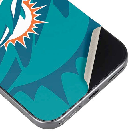 NFL Miami Dolphins Double Vision Pixel 9 Pro XL Skin