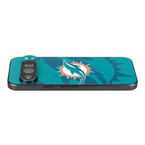 NFL Miami Dolphins Double Vision Pixel 9 Pro XL Skin