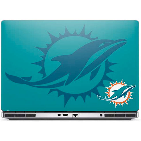 NFL Miami Dolphins Double Vision Dell Precision Skin