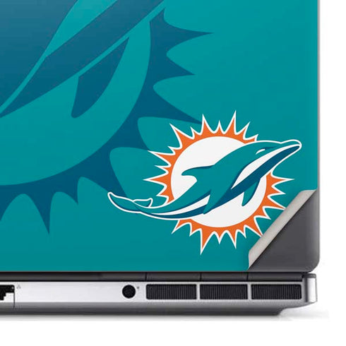 NFL Miami Dolphins Double Vision Dell Precision Skin