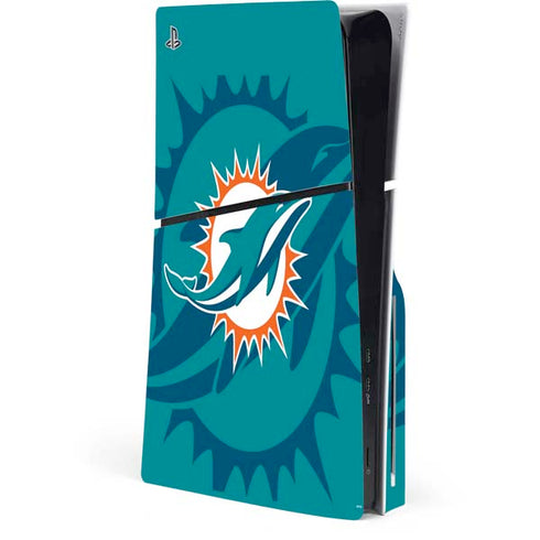 NFL Miami Dolphins Double Vision PlayStation PS5 Skins