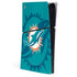 NFL Miami Dolphins Double Vision PS5 Slim Digital Edition Console Skin
