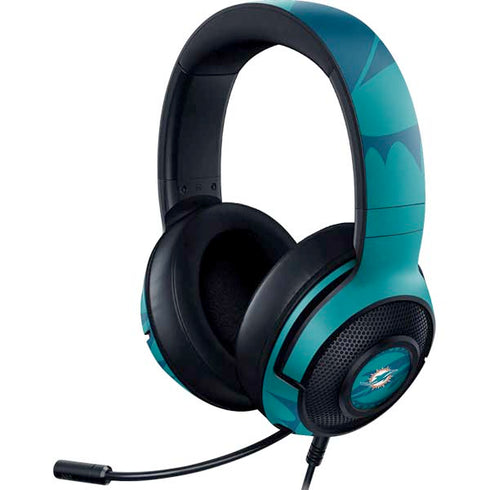 NFL Miami Dolphins Double Vision Razer Kraken X Skin