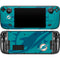 NFL Miami Dolphins Double Vision Steam Deck Handheld Gaming Computer OLED Skin