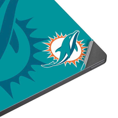 NFL Miami Dolphins Double Vision Surface Laptop 7 13.8in Skin