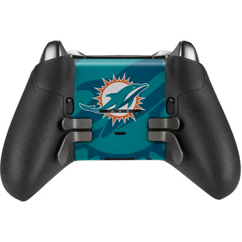 NFL Miami Dolphins Double Vision Xbox Elite Wireless Controller Series 2 Skin