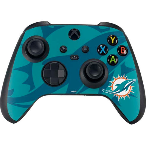 NFL Miami Dolphins Double Vision XBox Series X Digital Edition Bundle Skin