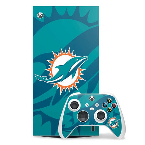 NFL Miami Dolphins Double Vision Xbox Series X Skins