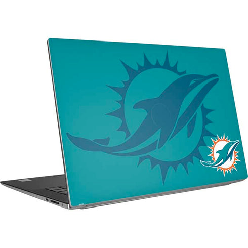 NFL Miami Dolphins Double Vision Dell XPS Skin
