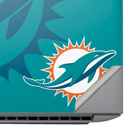 NFL Miami Dolphins Double Vision HP ZBook Fury 16 G10 Skin