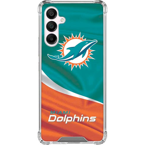 NFL Miami Dolphins Galaxy A16 5G Clear Case