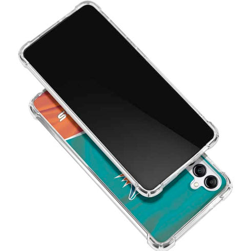 NFL Miami Dolphins Galaxy A16 5G Clear Case