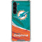 NFL Miami Dolphins Galaxy S24 FE Clear Case