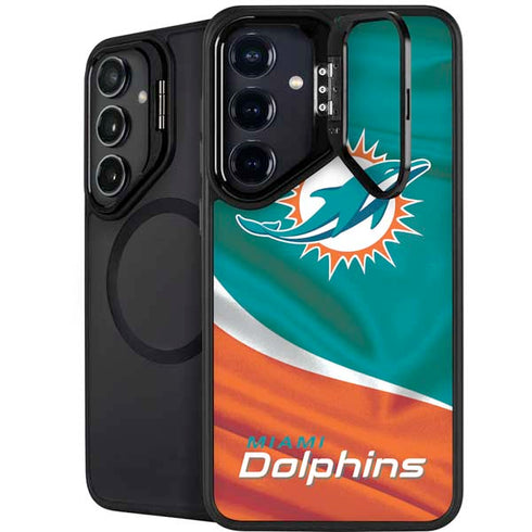 NFL Miami Dolphins Galaxy S24 FE Kickstand Case