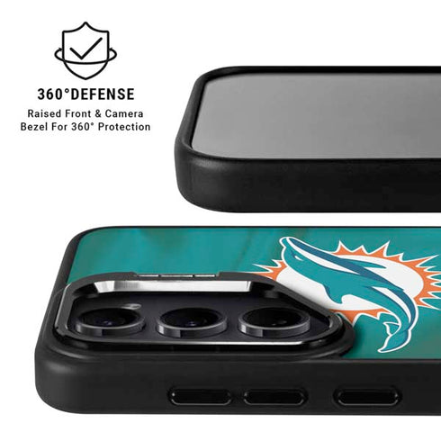 NFL Miami Dolphins Galaxy S25 Kickstand Case