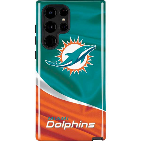 NFL Miami Dolphins Galaxy S25 Ultra Impact Case