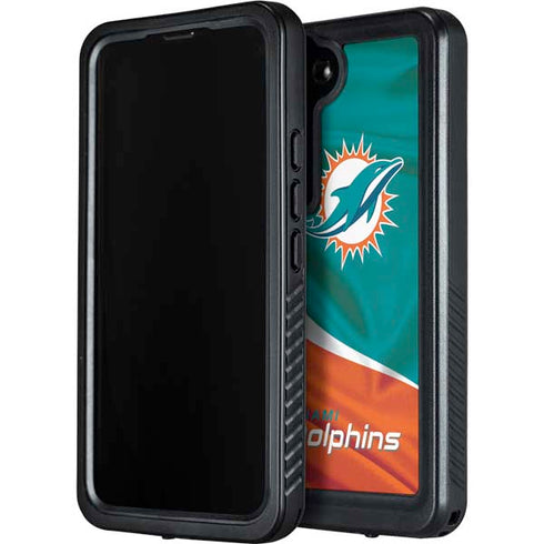 NFL Miami Dolphins Galaxy S24 Waterproof Case