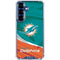 NFL Miami Dolphins Galaxy S25 FE Clear Case