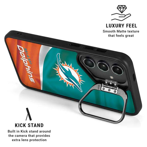 NFL Miami Dolphins Galaxy S25 FE Kickstand Case