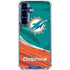 NFL Miami Dolphins Galaxy S25 Plus Clear Case