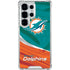 NFL Miami Dolphins Galaxy S25 Ultra Clear Case