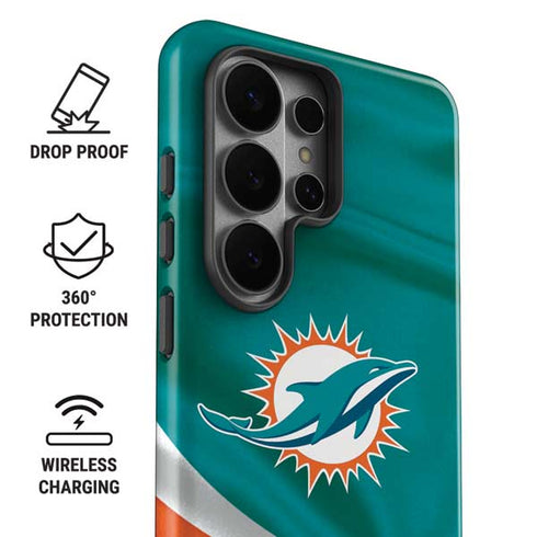 NFL Miami Dolphins Galaxy S26 Ultra Impact Case