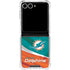 NFL Miami Dolphins Galaxy Z Flip7 Clear Case