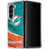 NFL Miami Dolphins Galaxy Z Fold5 5G Clear Case