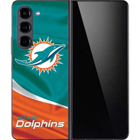 NFL Miami Dolphins Galaxy Z Fold5 5G Skin