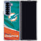 NFL Miami Dolphins Galaxy Z Fold6 Clear Case