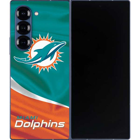 NFL Miami Dolphins Galaxy Z Fold6 Skin