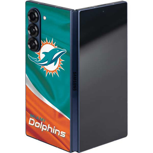 NFL Miami Dolphins Galaxy Z Fold6 Skin