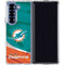 NFL Miami Dolphins Galaxy Z Fold7 Clear Case