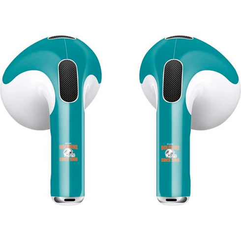 NFL Miami Dolphins Helmet Apple AirPods (3rd Gen 2021) Skin