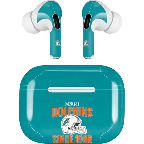 NFL Miami Dolphins Helmet Apple AirPods Pro Skin