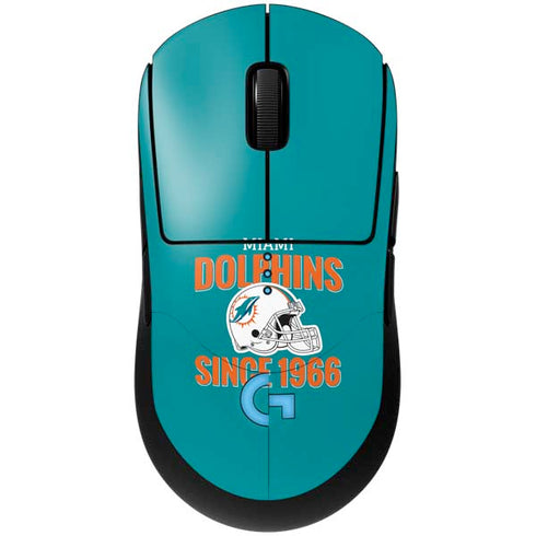 NFL Miami Dolphins Helmet G Pro Wireless Gaming Mouse Skin