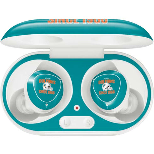 NFL Miami Dolphins Helmet Galaxy Buds Plus Skin