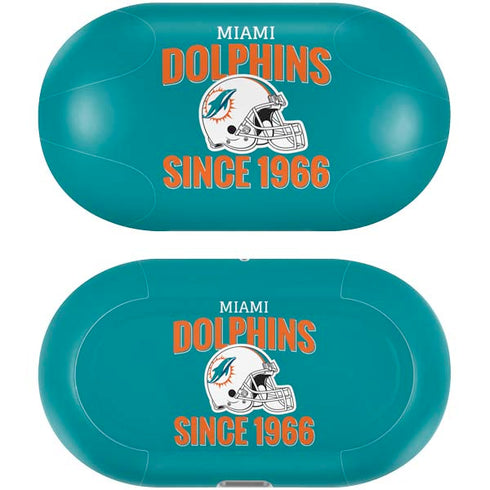 NFL Miami Dolphins Helmet Galaxy Buds Plus Skin