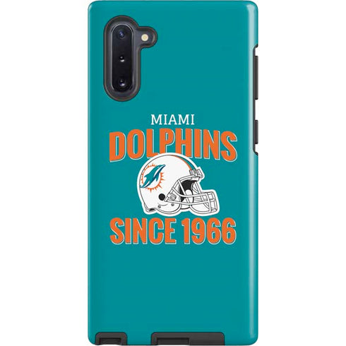 NFL Miami Dolphins Helmet Galaxy Note 10 Pro Case