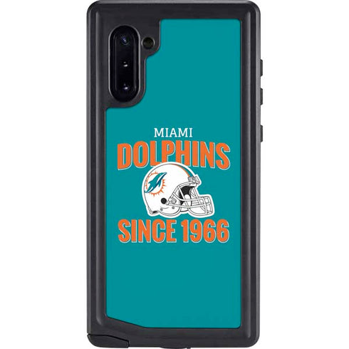 NFL Miami Dolphins Helmet Galaxy Cases