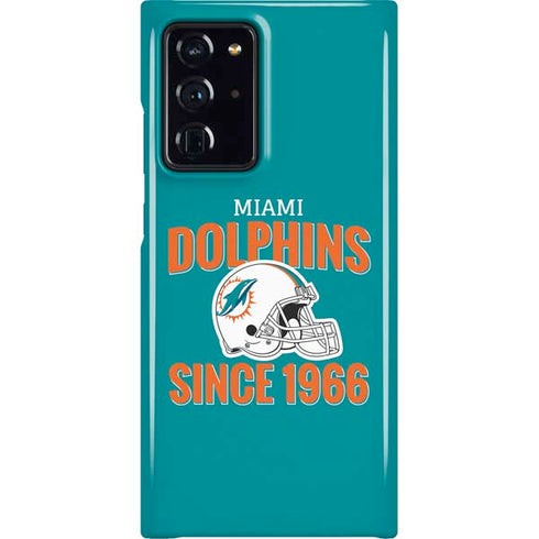 NFL Miami Dolphins Helmet Galaxy Note20 Ultra 5G Lite Case