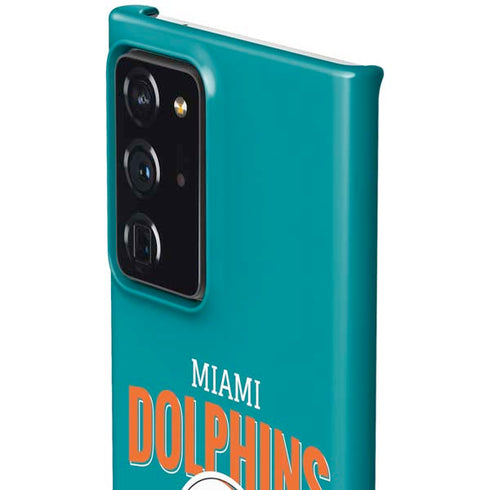 NFL Miami Dolphins Helmet Galaxy Note20 Ultra 5G Lite Case